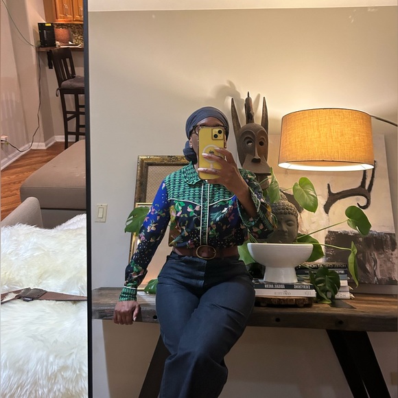 Cabi Western Inspired Blouse - Picture 9 of 9